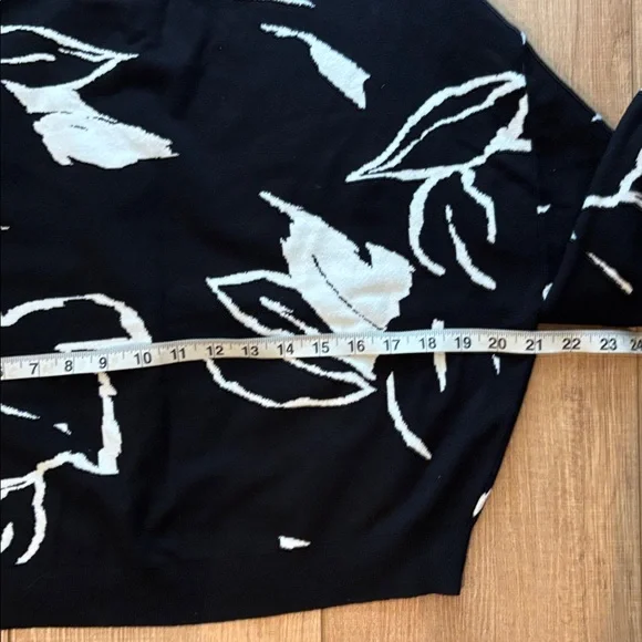 Ted Baker Cropped Jacquard Knit Sweater - Picture 5 of 9